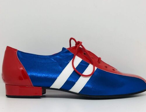 Scarpe da ballo con tacco cubano